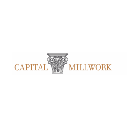 Capital Millwork logo with the words 